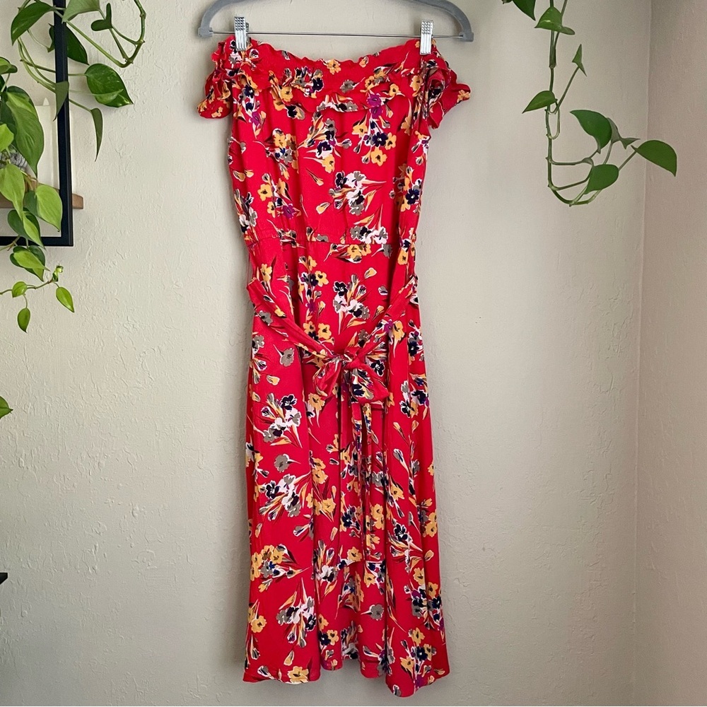 Anthropologie Colloquial Off-The-Shoulder Dress - Picture 2 of 6